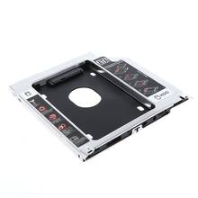 Second HDD Caddy SATA 2.5" HDD SSD 9.5mm Enclosure For Apple Macbook DVD CD ROM 2024 - buy cheap