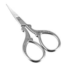 Stainless Steel Nail Cuticle Trimmer Scissor Eyebrow Comb Scissors Manicure Classic Beauty Makeup Facial Hair Remover Tool Small 2024 - buy cheap