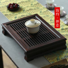 Nan Bamboo Tea Tray Simple Office Household Small Drawer Water Storage Tea Tray Kung Fu Tea Sea Tea Table 2024 - buy cheap