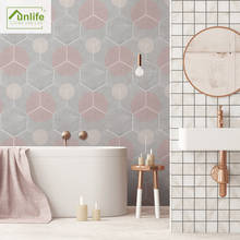 Funlife Hexagon Tile Stickers Floor Stickers Self-Adhesive Waterproof Wall Stickers decalsfor Hotel Bathroom Kitchen Furniture 2024 - buy cheap