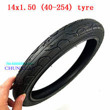 14x1.50 tyre 2pcs for Electric Motorcycle Pneumatic Tyre 14*1.50 inner and outer tube Wheels Motorbike Tires Bicycle Fitting 2024 - buy cheap