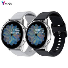 Ремешок YAYUU для Samsung Galaxy Watch Active 2 Band 20 мм, силиконовый сменный ремешок для Gear S2 Classic/Gear Sport 2024 - купить недорого