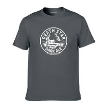 Tarco ia camiseta de verão masculina, camiseta de algodão para meninos, camiseta casual morte estrela de marca para homens, 2021 2024 - compre barato