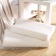 Almohada de látex de buena calidad para dormir, cojín de espuma viscoelástica de bambú, cómoda protección para el cuello, almohada de espuma de mariposa 2024 - compra barato