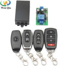 Wireless RF 433Mhz Universal AC 110~220V 10A 1CH Receiver Remote Control Transmitter Lightswitch Home Lamp Bulb Pump LED Garage 2024 - buy cheap