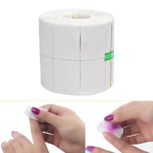 500/300 шт/рулонные салфетки для ногтей, белые салфетки для снятия лака для ногтей, салфетки для маникюра, очищающие салфетки, хлопковая бумага 2024 - купить недорого