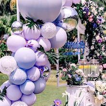 Balões de látex macia, de luz violeta, 5-36 polegadas, balão de festa de aniversário, casamento, proposta, decoração de cenas de festival, chá de bebê 2024 - compre barato