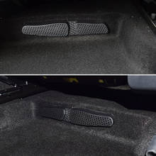 For Volkswagen VW T-Roc 2017-2021 Under Seat Floor AC Air Conditioner Vent Outlet Grille Protective Cover Car Styling Trim 2024 - buy cheap