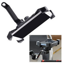 Bike Motorcycle Phone Holder 360 Rotatable Handlebar Bicycle Phone Holder Rearview Mirror Mobile Cell Phone Stand Holder 2024 - buy cheap