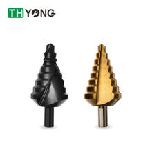 2Pcs Gold/Black 10-45Mm High Speed Steel Core Drill Bit Step Cone Cutting Tools For Woodworking Wood Metal Drilling Kit 2024 - buy cheap