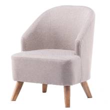 Nordic single lazy fabric sofa chair simple leisure balcony bedroom living room small apartment sofa 2024 - buy cheap