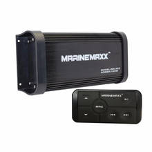 180W 4 Channels Waterproof Marine Bluetooth Motorcycle Amplifier Car Stereo Audio With Controller For Boat ATV UTV Golf Cart 2024 - купить недорого