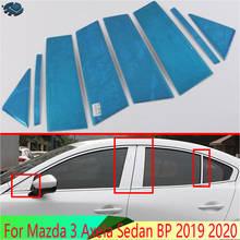 For Mazda 3 Axela Sedan BP 2019 2020 Car Accessories Stainless Steel Window Pillar Post Cover Trim 2024 - buy cheap