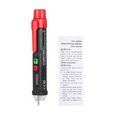 Upgraded HABOTEST HT100P Non-contact LCD Digital Voltage Tester AC Phase & Voltage Detector NCV Pen-type Electroscope 2024 - buy cheap