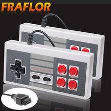 Controle 4 botões vermelhos para mini tv, console portátil de videogame para jogos de joypad gamepad 9 pin 8 bit 2024 - compre barato