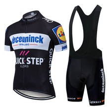 2022  Team Quick Step Cycling Jersey 20D Bib Set Bike Clothing Ropa Ciclism Bicycle Wear Clothes Mens Short Maillot Culotte 2024 - buy cheap