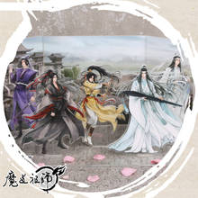 Figura grandmaster de cultivo demônico lan wangji, figura de suporte acrílico para cosplay, acessório de decoração para casa coleção para mulheres e meninas 1 peça 2024 - compre barato