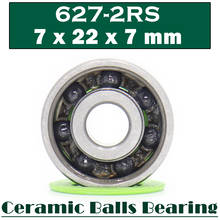 627 Hybrid Ceramic Bearing 7*22*7 mm ( 1 PC ) Industry Motor Spindle 627HC Hybrids Si3N4 Ball Bearings 3NC 627RS 2024 - buy cheap