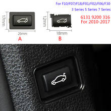 Botón de interruptor de desbloqueo de maletero de coche, botón de Control de desbloqueo de maletero, color negro, F20 para BMW, F30, F35, F10, F11, F18, E84, 61319200316 2024 - compra barato