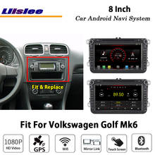 Radio Estéreo con GPS para coche, sistema de navegación Multimedia con Android para Volkswagen Golf Mk6 2008 ~ 2013, BT, FM, vídeo, Carplay 2024 - compra barato