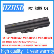 Batería de VGP-BPS13 de 11,1 V, 7800mAh, VGP-BPS21, para Sony VGP-BPS21A, BPS21B, BPL21, VGP-BPS21A/B, BPS13/B, VGP-BPS13, SVE11 2024 - compra barato