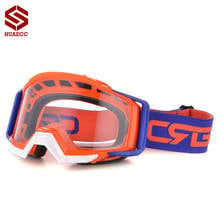 100% marca óculos de motocross atv casque óculos da motocicleta corrida moto bicicleta óculos de sol 2024 - compre barato