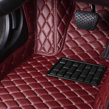 Muchkey Custom  Winter Car Floor Mats For Hyundai Santa Fe 5seat 2019  Carpets Leather Rugs Auto Interior 2024 - buy cheap