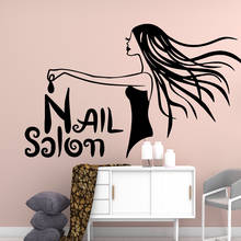 Diy nail salon Wall Sticker Home Decor Decoration For Kids Rooms Home Decor Mural Poster 2024 - buy cheap