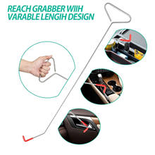 6-pieces Long Reach Grabber 4-stage Professional Automotive Vehicle Car Long-distance Tool Kit With Air Pump Dent Body Repair 2024 - buy cheap