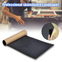 Skate aderência fita folha preto bolha livre longboard impermeável griptape lixa para rollerboard pak55 2024 - compre barato