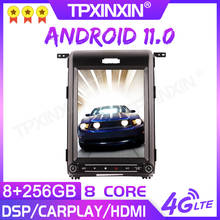 Navegação vertical do gps do carro da tela do andróide 11 de 8 + 256gb tesla para o rádio do auto dsp do jogador dos multimédios da unidade principal de ford f150 2008-2014 2024 - compre barato