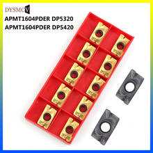 APMT1604 PDER DP5320 DP5420 100% оригинальный токарный инструмент для фрезерного станка с ЧПУ фрезерный резец отделка 2024 - купить недорого