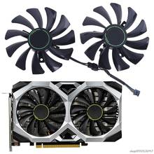 1 Pair HA9010H12F-Z 4Pin Cooler Fan Replacement for MSI GTX 1060 1660Ti RTX 2060 VENTUS XS C Graphics Card Fan M12 21 Wholesales 2024 - buy cheap