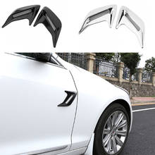 2pcs Car Fender Sticker Car Simulation Side Vents Decorative for Nissan Teana X-Trail Qashqai Livina Tiida Sunny March Murano 2024 - buy cheap