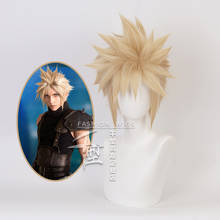 Аниме финальная фантазия VII Cloud Strife короткий парик косплей костюм термостойкие синтетические волосы мужские парики 2024 - купить недорого