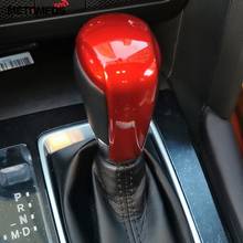 For Mazda CX-3 CX3 2017-2020 2021 Carbon Fiber Car Gear Shift Head Cover Trim Decoration Frame Interior Accessories Car Styling 2024 - buy cheap