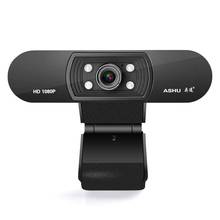 Cámara Web HD para ordenador, Webcam con USB 2,0, 1080P, con micrófono para Facebook, YouTube, transmisión OBS en PC, portátil, envío directo 2024 - compra barato