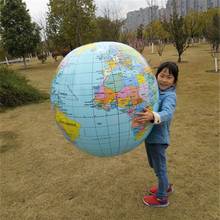 Envío Directo Globo inflable Jumbo de 90CM, hinchable para Educación Temprana, geografía del mundo de la tierra 2024 - compra barato