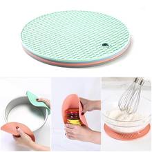 18x18cm New Multi-function Coaster Silicone Non-slip Coaster Placemat Heat Insulation Pad Coffee Glass Drink Cup Mug Pads 2024 - buy cheap