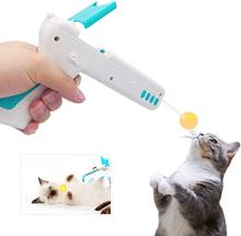 Brinquedo interativo para gato, quebra-cabeça de pelúcia para recuo interno, arma teaser para gato, brinquedo para animais de estimação atualizado 2024 - compre barato