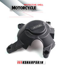 Capa protetora de motor para motocicleta, cobertura lateral para kawasaki z300 ninja300 2014-2019 z 2014 ninja 2016 2024 - compre barato