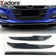 Chrome Front Lower Bumper Grille Bottom Cover Protector Strip Trim Accessory Car Styling For Honda Accord 2018 2019 2020 2024 - buy cheap