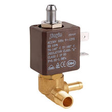 JYZ-3L  Normally Closed N/C 2/3 Way AC 230V G1/8'  Brass Steam Generator Water 2 Position 3 Way Solenoid Valve Coffee Makers 2024 - buy cheap