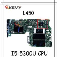 NM-A351 100% Test Work For Lenovo ThinkPad L450 Notebook Motherboard CPU I5 5300U DDR3 R5 M240 GPU 2024 - buy cheap