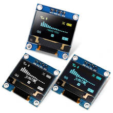 Módulo de pantalla OLED para arduino Blue IIC I2C, tablero de pantalla LCD de 126 pulgadas, 4 pines, 0,96x64, para GND, VCC, SCL, SDA 2024 - compra barato