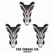 Motorcycle 3D fuel tank pad sticker protective decorative decal For YAMAHA FZ6 Tank Pad Stickers 2024 - buy cheap