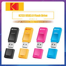 Kodak K233-unidad de memoria USB 3,1, unidad Flash USB de Metal, 16GB, 32GB, 3,0 GB, 64GB, 128GB, 256GB de disco en U 2024 - compra barato