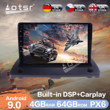 Aotsr-reproductor Multimedia con Android 9,0 y navegación GPS para Volvo, autorradio estéreo HD con 4GB + 64GB, DSP, vídeo, para Volvo XC90 2004-2014 2024 - compra barato