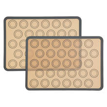Leeseph Silicone Macaron Baking Mat Sheet 42*29.5CM, Baking Accessories 2024 - buy cheap