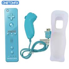 Controle para nintendo wii, nunchuck, sem fio, 2 em 1 2024 - compre barato